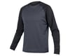Image 1 for Endura Men's SingleTrack Fleece Long Sleeve Jersey (Black) (XL)